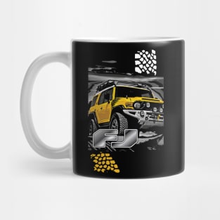 FJ Cruiser Treads Mug